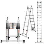 Louak&Hiron 5 m Multifunktionsleiter 2.5m+2.5m