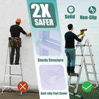 Louak&Hiron 5,1 m Multifunktionsleiter 4x5