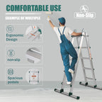 Louak&Hiron 5,1 m Multifunktionsleiter 4x5