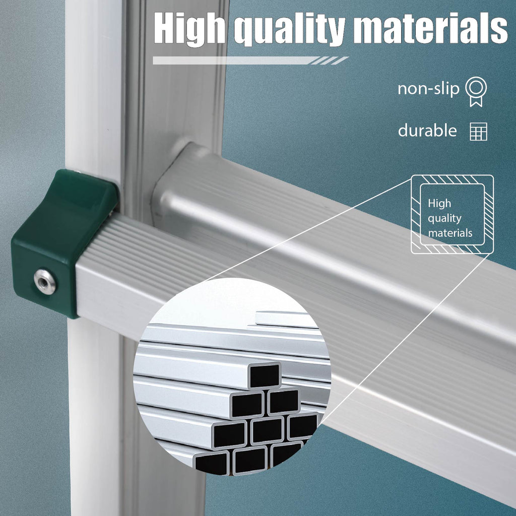 Louak&Hiron 5,1 m Multifunktionsleiter 4x5