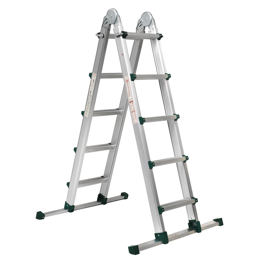 Louak&Hiron 5,1 m Multifunktionsleiter 4x5