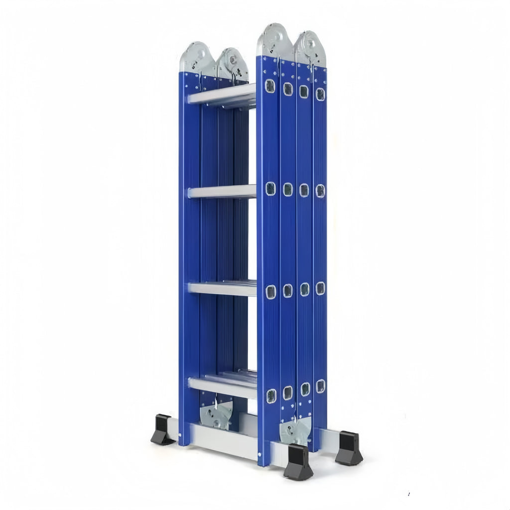 Louak&Hiron 4,7 m Stufen Multifunktionsleiter 4x4